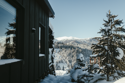 Laska House. Оренда будиночка в горах. Зима